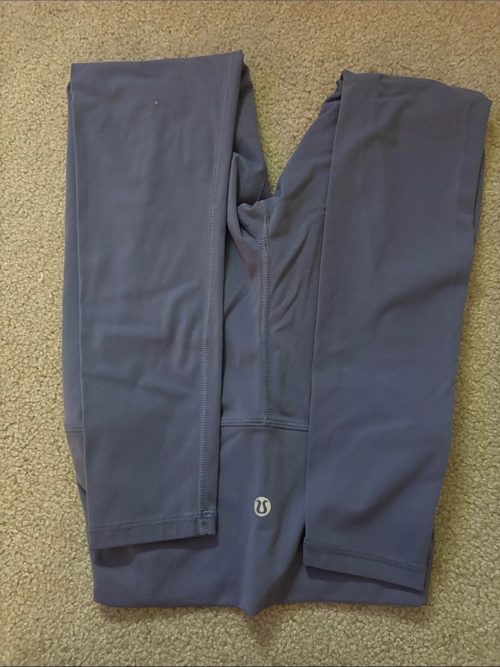 Lululemon High-Rise Leggings in Deep Blue